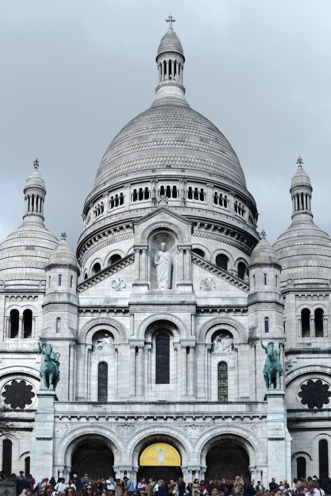 The main entrance to Sacré-Cœur