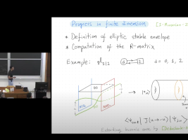 Talk on superspin chains from BPS sectors at GGI